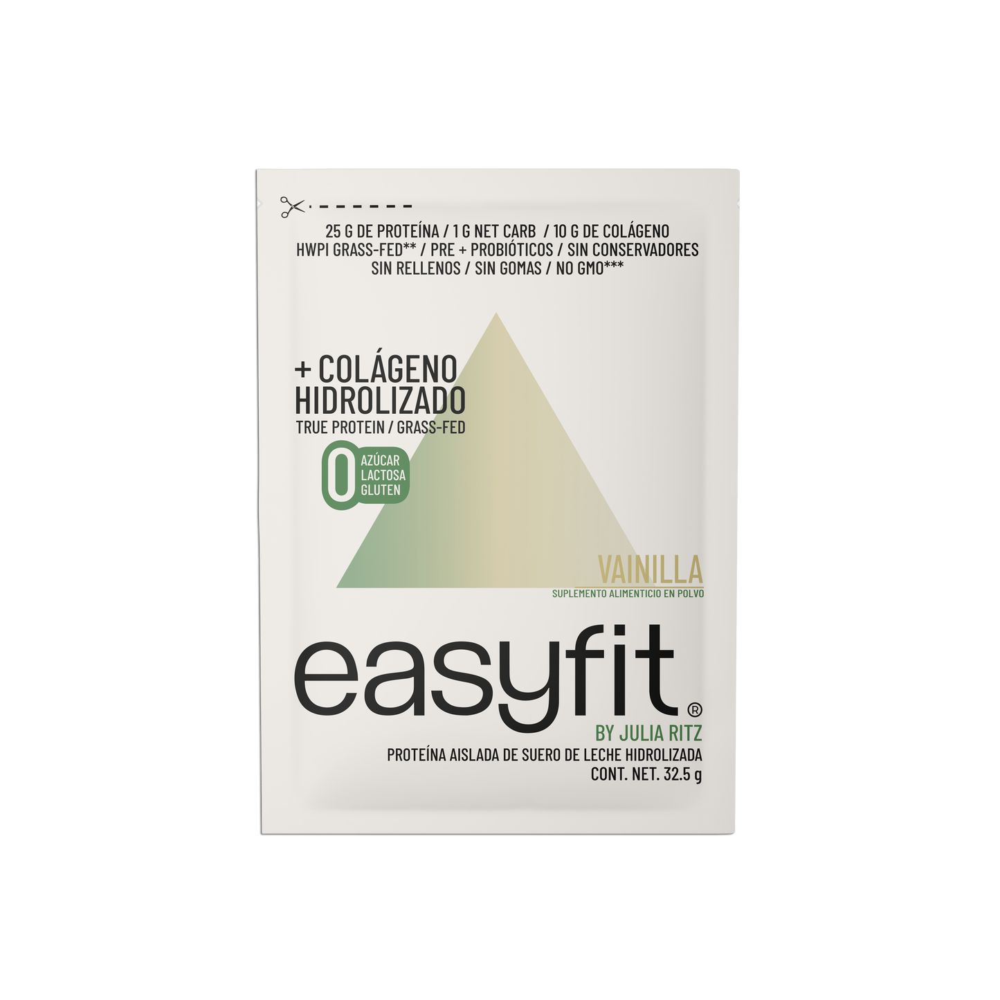 Sachet Proteína Premium GRASS-FED + Colágeno - Vainilla