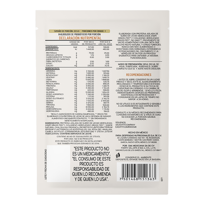 Sachet Proteína Premium GRASS-FED + Colágeno - Chai