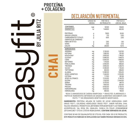 Sachet Proteína Premium GRASS-FED + Colágeno - Chai