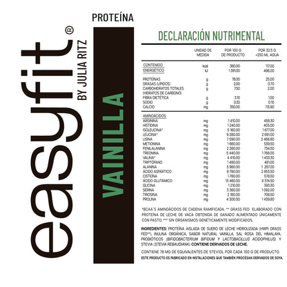 Sachet Proteína Premium GRASS-FED -Vainilla